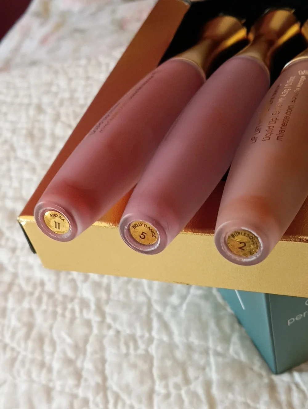 Mirenesse Lip Lift Gloss, Velvet 12 Hour Matte Set Of 3 New In Box